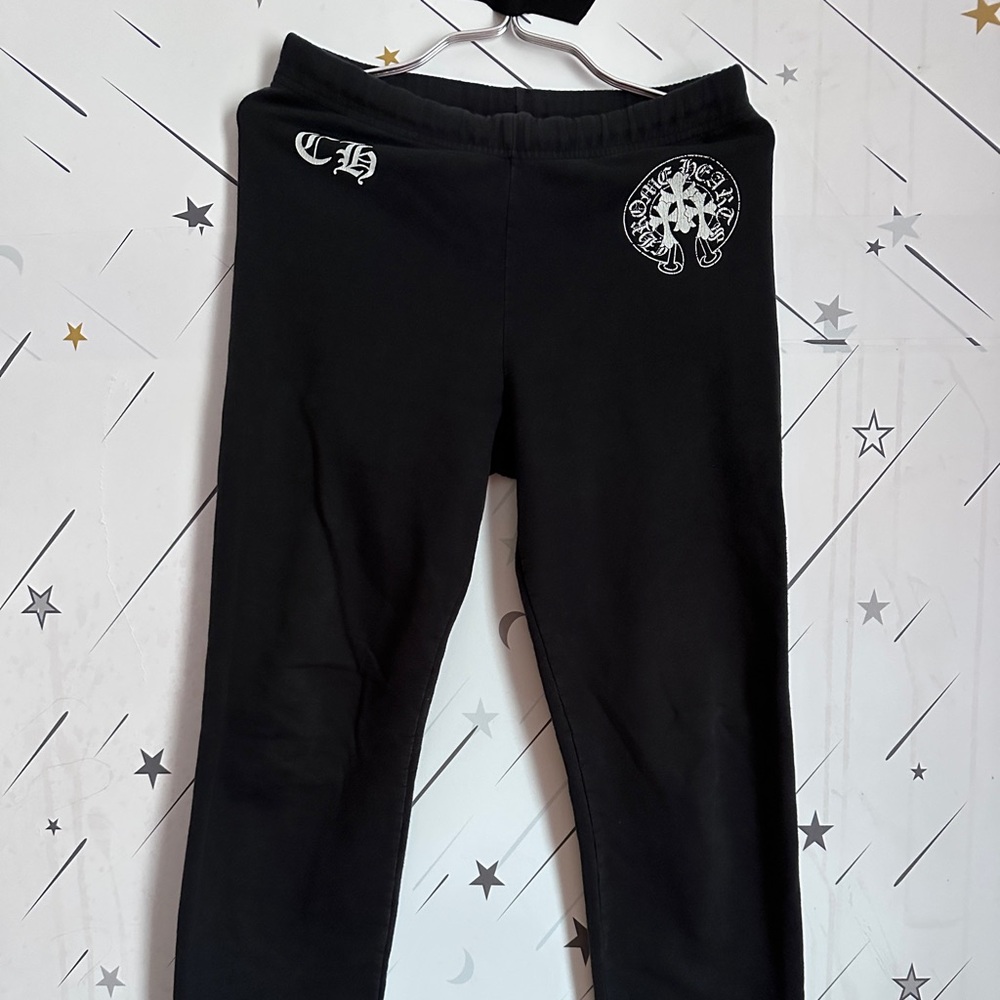 Chrome Heart black pants